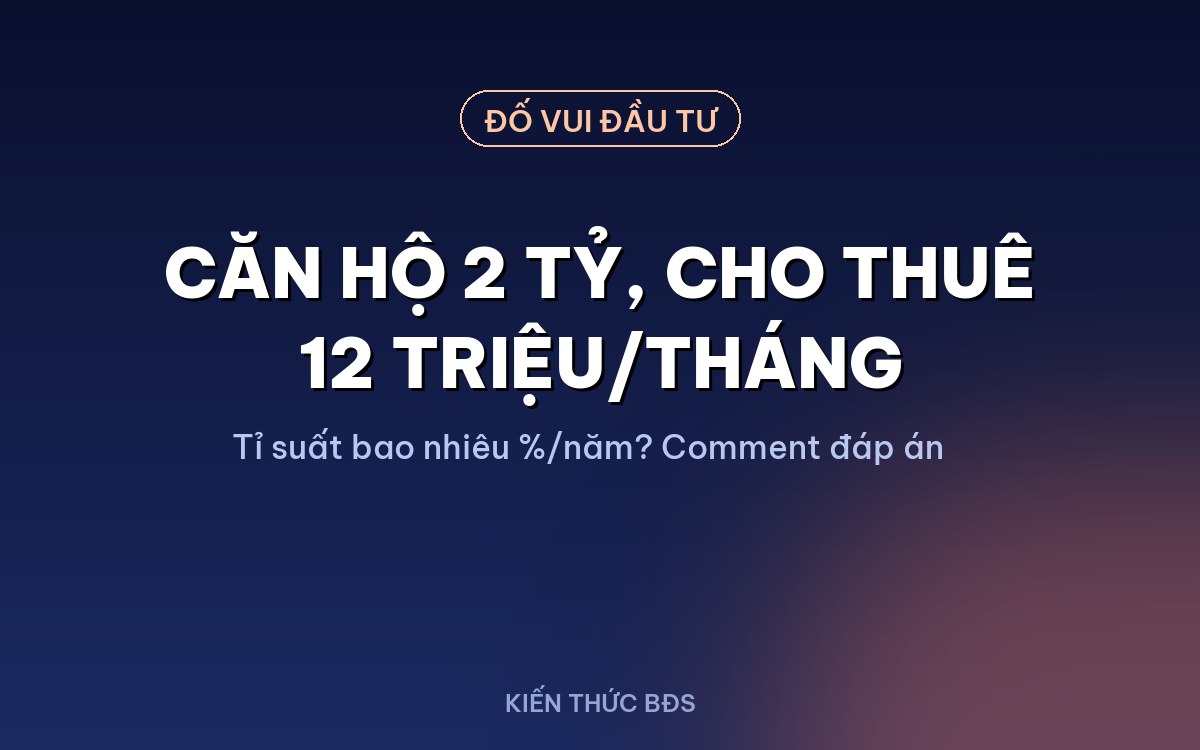 Đọc Bảng Dòng Tiền Của Chủ Đầu Tư Thế Nào Để Không Bị 'Vẽ'?